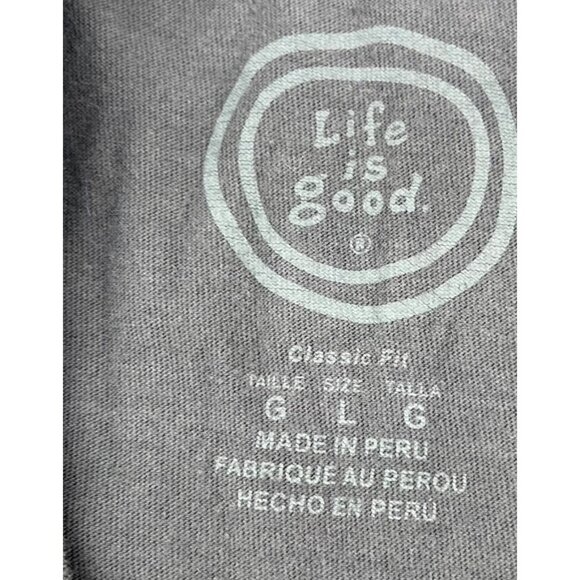 Life Is Good Grill Sergeant Men's Graphic Tee Classic Fit sz Large - Picture 2 of 6